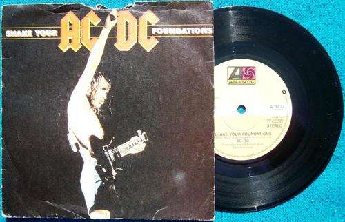 AC/DC - A 9474 - SHAKE YOUR FOUNDATION - 7 SINGLE