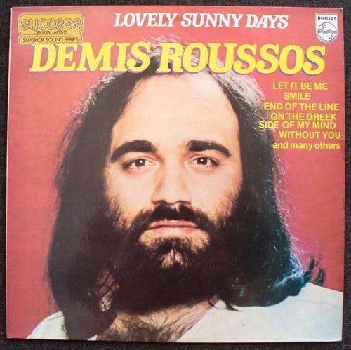 DEMIS ROUSSOS - SUC 106 - LOVELY SUNNY DAYS - LP in Picture Sleeve