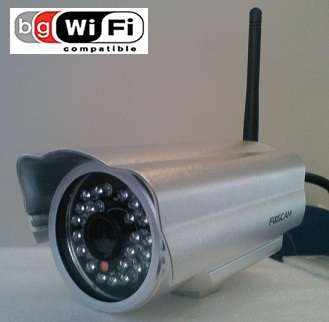 Wireless (WiFi) Outdoor IP CCTV Camera with IR nightvision - FREE shipping
