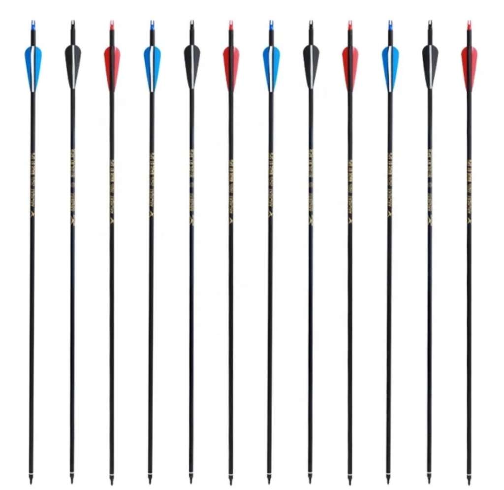 20 PACK CARBON ARROWS FOR HUNTING OR TARGETS