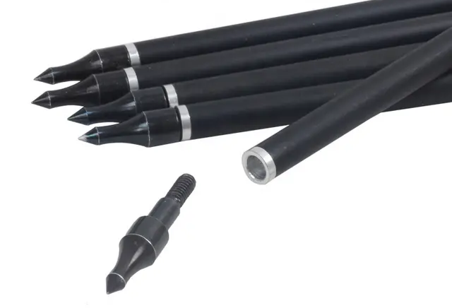 15 PACK 7.8MM CARBON TURKISH FEATHER HUNTING ARROWS