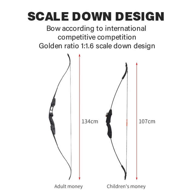 KIDS RECURVE BOW SETS WITH FREE ARROWS