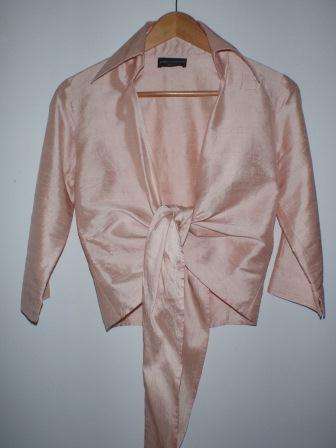 STUNNING RAW SILK TOP - Designer JAMES LAKELAND - BOUGHT IN LONDON