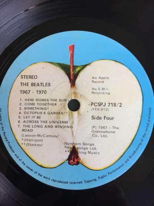 The Beatles 1967 - 1970 - Zimbabwe pressing