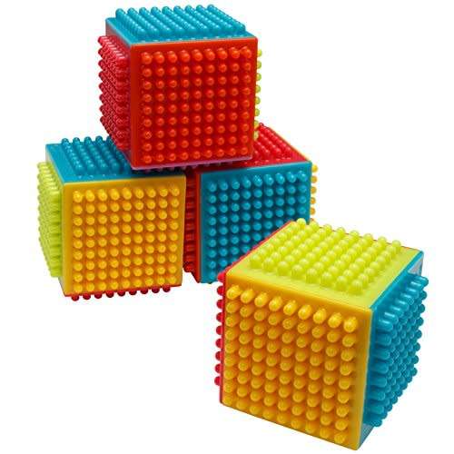 Bristle Cube Building Block Set 12pics