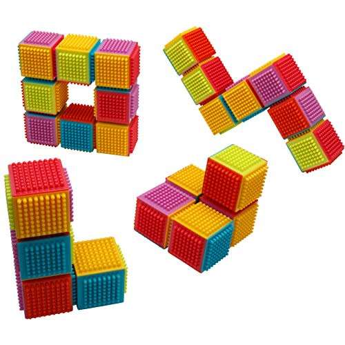 Bristle Cube Building Block Set 12pics
