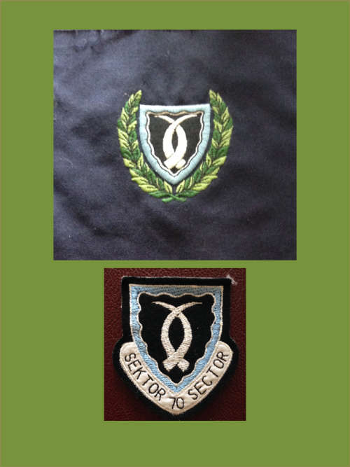 Sector 70 Tupper Flashes & Insignia Collection