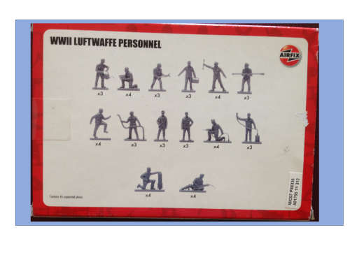 Luftwaffe Personnel Model Figures