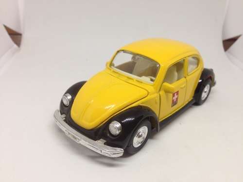 VW Beetle Die Cast Swiss Postal Service Collectable Model