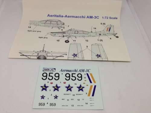 AM3C Bosbok Model with SAAF Decals