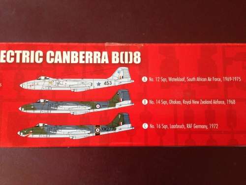 English Electric Canberra Model with SAAF Decals