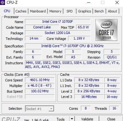 Gaming PC 10th gen i7  + RTX 2070 Super