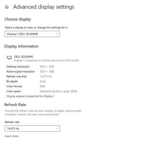 Gaming PC 10th gen i7  + RTX 2070 Super