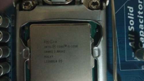 3rd generation core i5 3330 cpu + motherboard + 8gb DDR3 Ram
