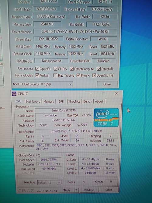 *Special* 3rd Gen Core i7 + 8gb ram + GTX 1050 Gaming pc