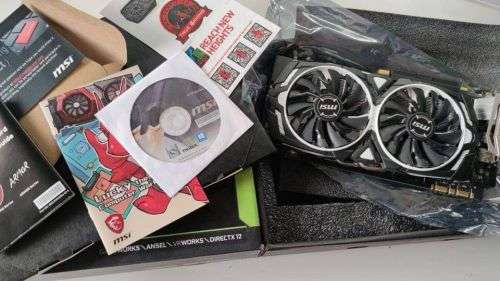 * 24 hr special * Msi armor Gtx 1070 8gb