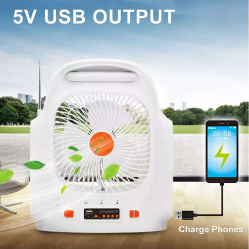 Solar Fan With Speaker