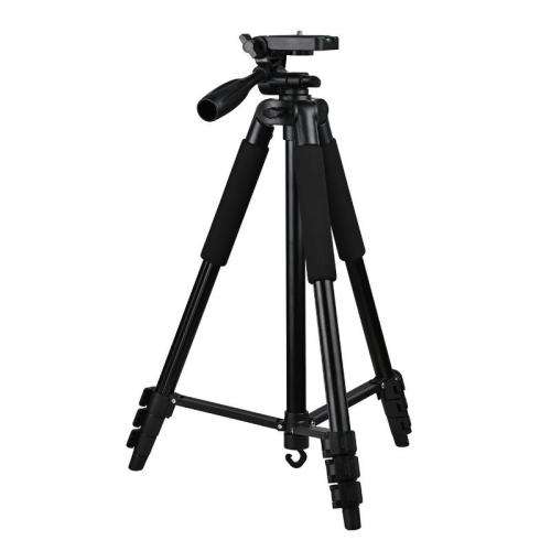 Lightweight Adjustable Tripod With Cell Phone Holder