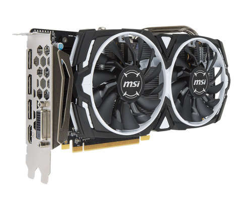 MSI Radeon RX 570 8GB Armor OC Edition GDDR5 Graphics Card