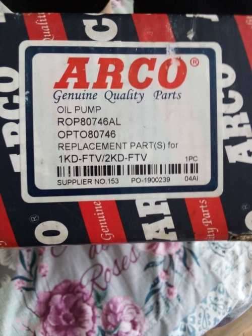 Oil Pump Replacement part