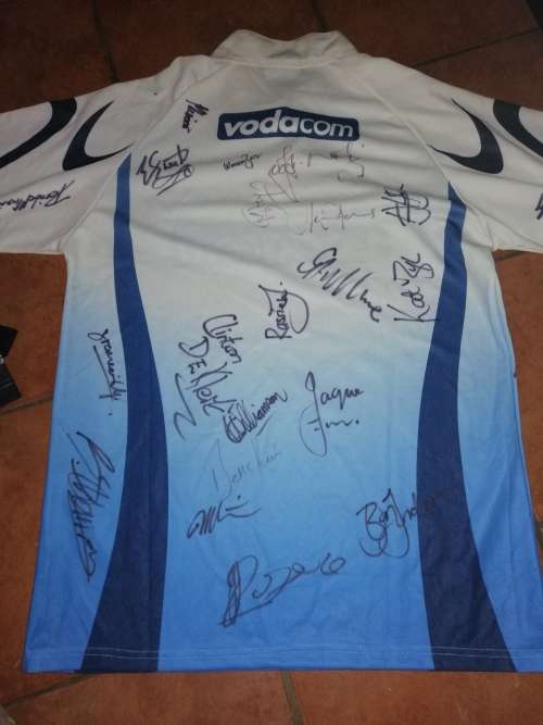 Bulls Signed rugby jersey