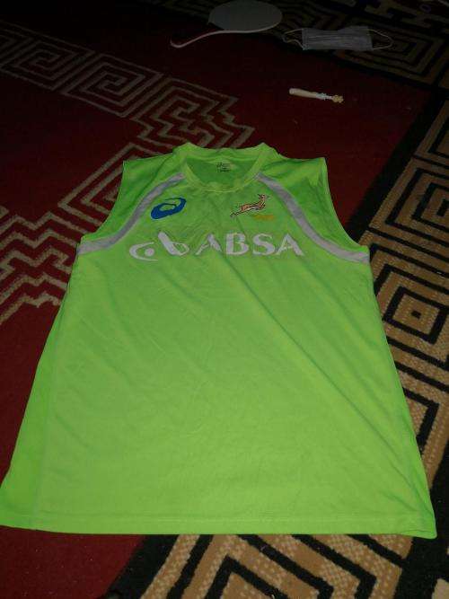 Springbok Sevens player issue training vest size L