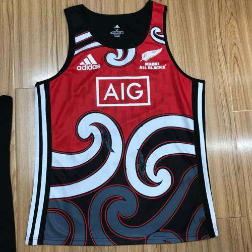 ALL BLACK RUGBY VESTS MEDIUM - 3XL