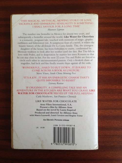 Like Water for Chocolate - Laura Esquivel