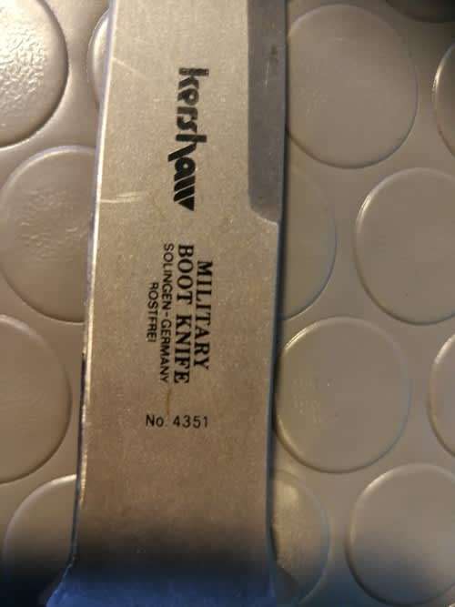 VINTAGE COLLECTORS KERSHAW BOOT KNIFE