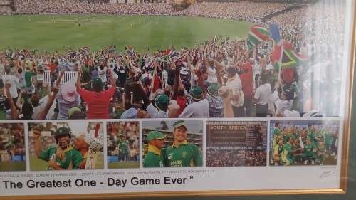 The greatest one day game ever cricket