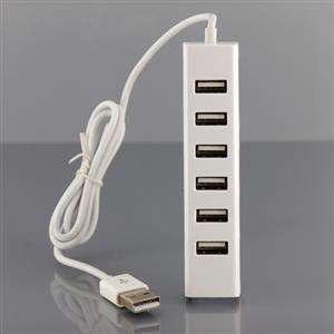 Universal High Speed 7-Port USB 2.0 Hub for PC/Laptop