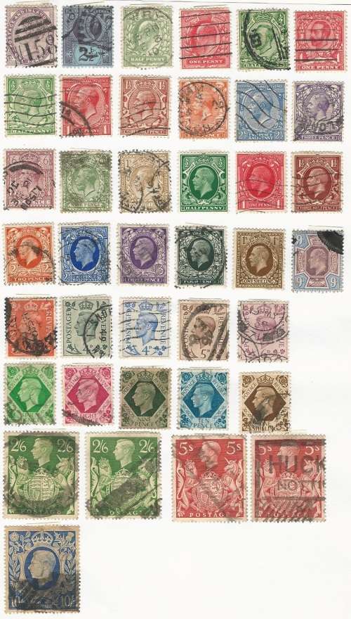 Selection of British Stamps