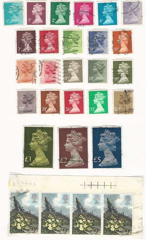 Selection of British Stamps