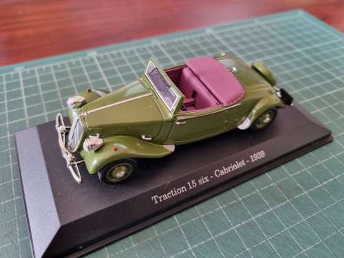 Norev Citroen Traction 15 six - Cabriolet - 1939