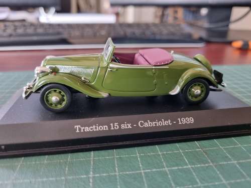 Norev Citroen Traction 15 six - Cabriolet - 1939