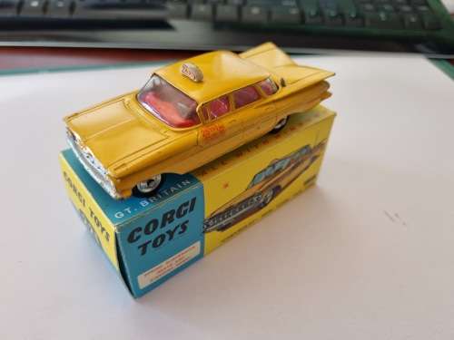 Corgi 221 Chevrolet New York Taxi Cab
