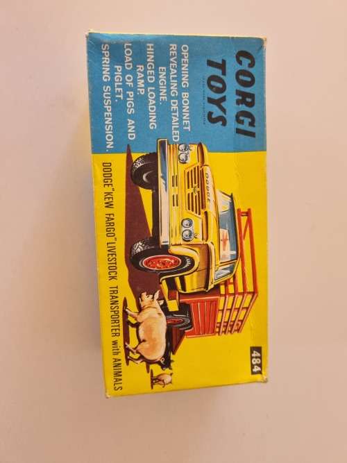 Corgi 484 Dodge `Kew Fargo` Livestock Transporter with Animals