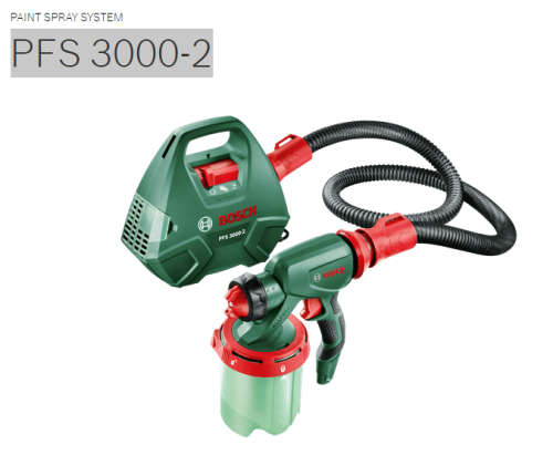 Bosch PFS 3000-2 Paint Spray System