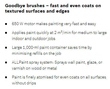 Bosch PFS 3000-2 Paint Spray System
