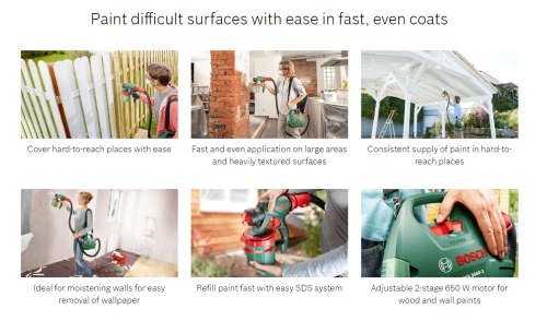 Bosch PFS 3000-2 Paint Spray System