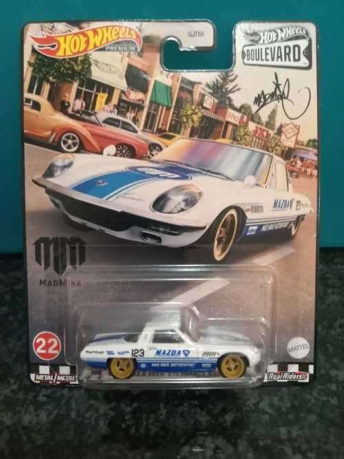 Hot Wheels Premium Boulevard #22 68 Mazda Cosmo Sport (Price Reduced)