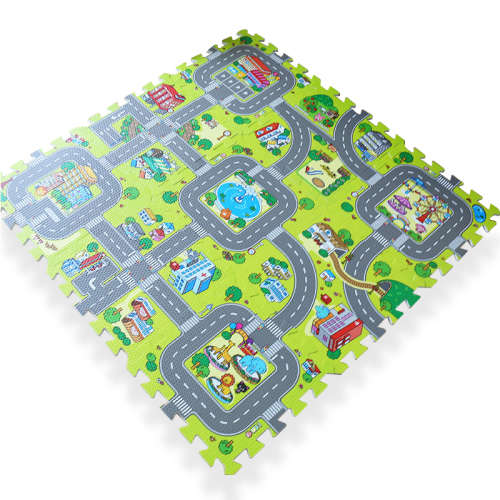 Foam Vehicle Puzzle Mat