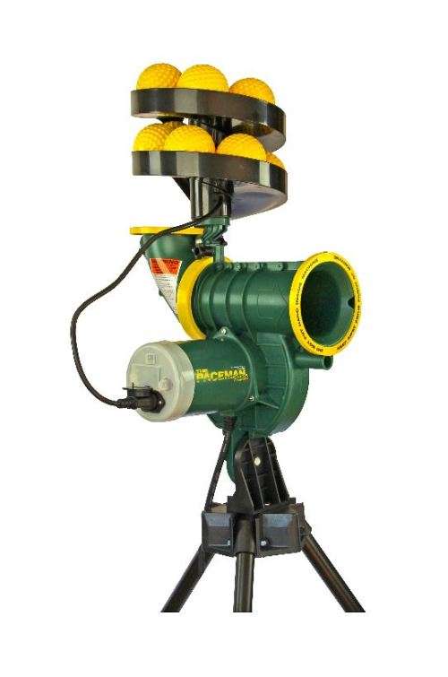 Paceman Bowling Machine with 12 Ball feeder