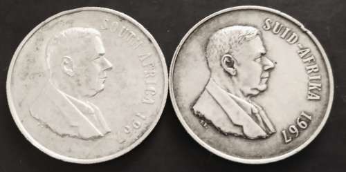 1967 Eng & Afri Silver R1 set