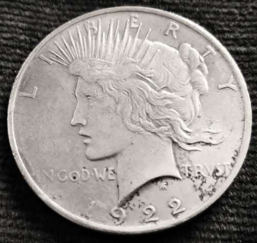 1922 Silver Peace Dollar
