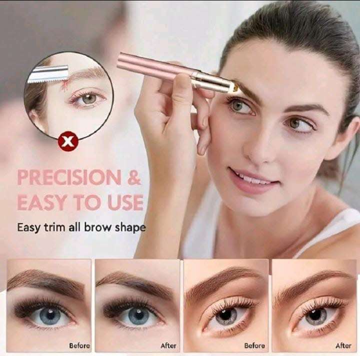 BEAUTIFUL EYE BROW TRIMMER....MUST MUST SEE