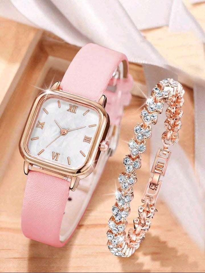 Beautiful  watch set for ladies