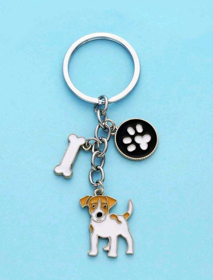 Cute dog key chain