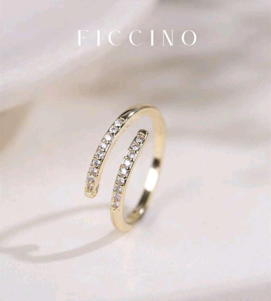 FICCINO DESIGNER GOLD PLATED LONG LASTING JEWELRY