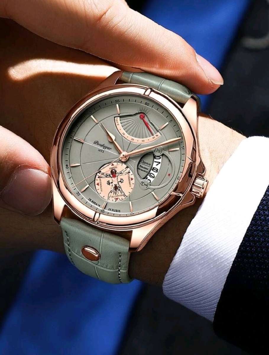 POEDAGAR Mens LUXURY WATCH